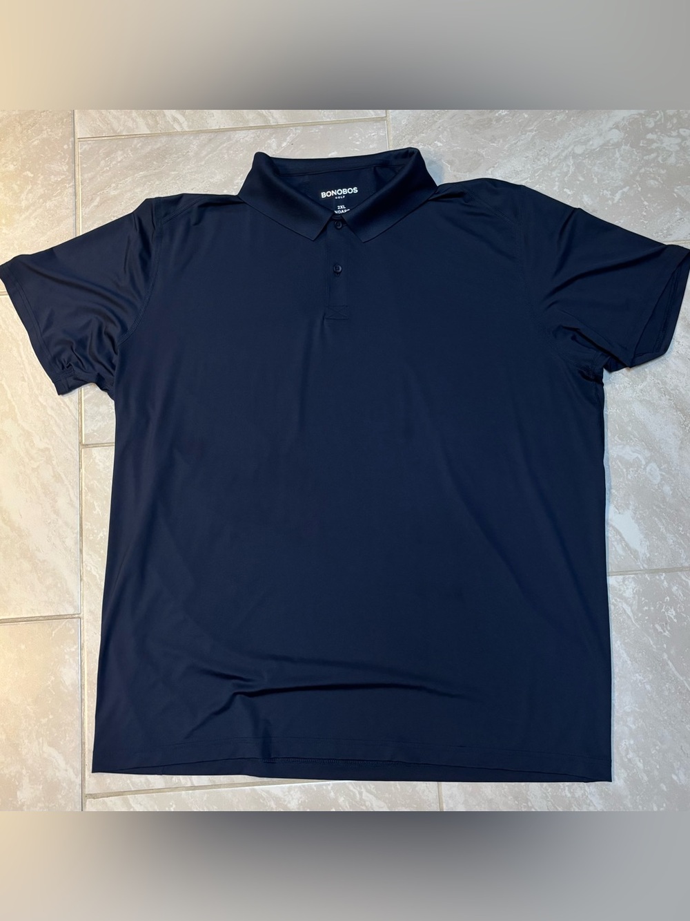 Bonobos Men's Dark Navy Performance Polo